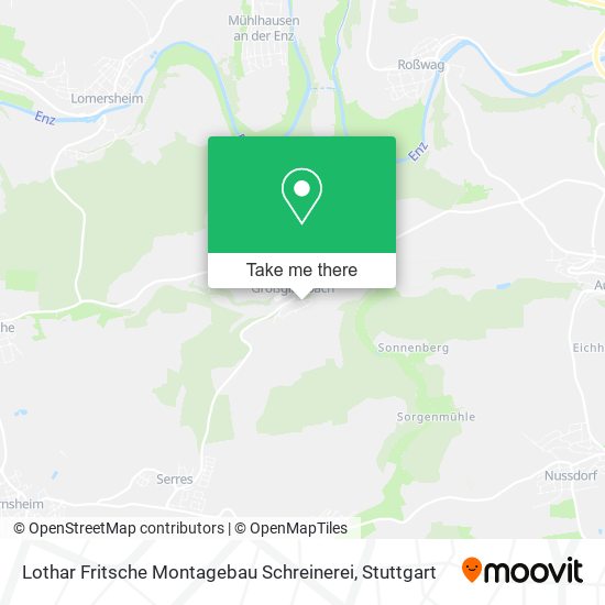 Lothar Fritsche Montagebau Schreinerei map