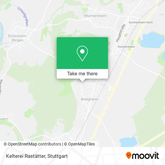 Карта Kelterei Rastätter