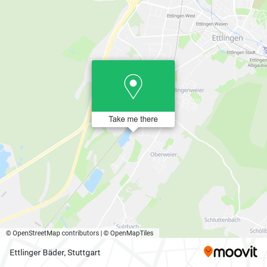 Ettlinger Bäder map
