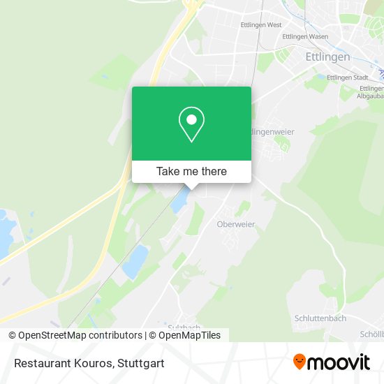 Restaurant Kouros map