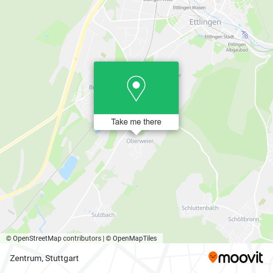 Карта Zentrum