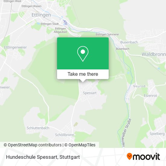 Hundeschule Spessart map