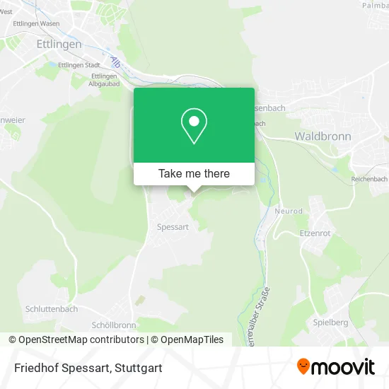 Карта Friedhof Spessart