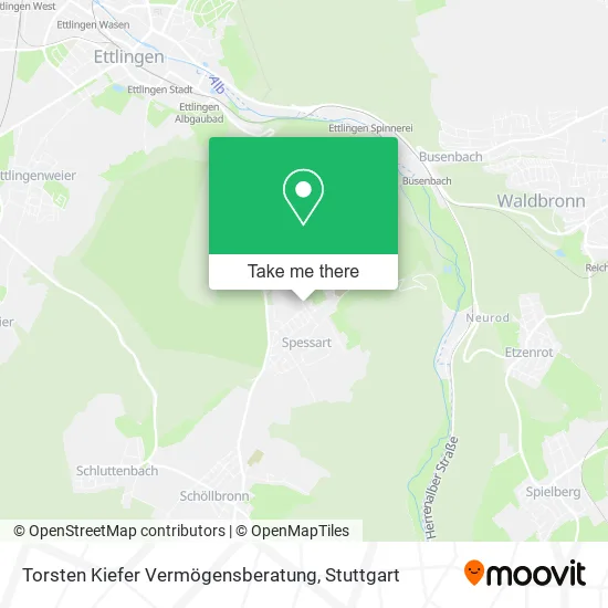 Карта Torsten Kiefer Vermögensberatung