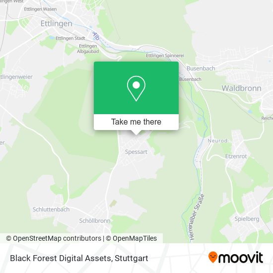 Black Forest Digital Assets map