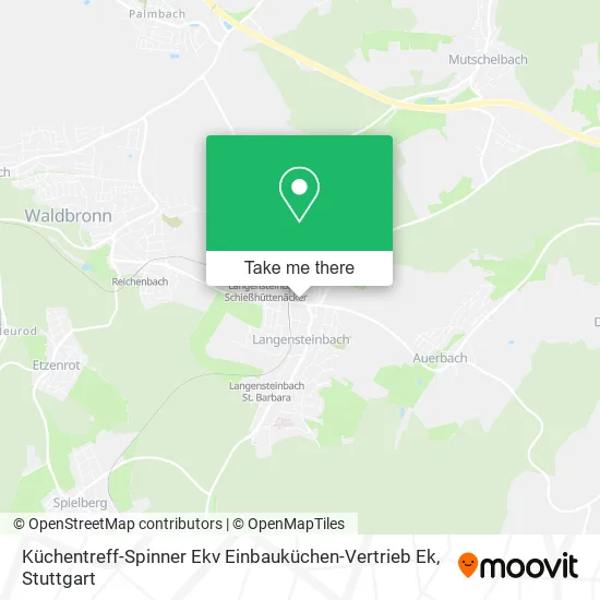 Карта Küchentreff-Spinner Ekv Einbauküchen-Vertrieb Ek