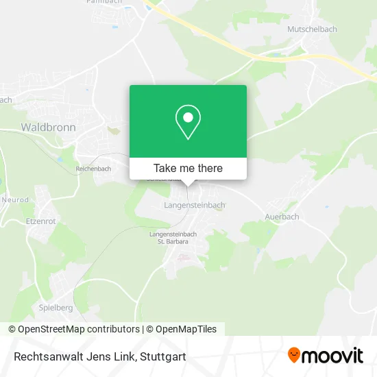 Карта Rechtsanwalt Jens Link