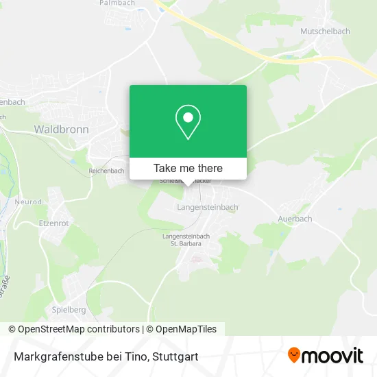 Карта Markgrafenstube bei Tino