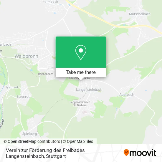 Карта Verein zur Förderung des Freibades Langensteinbach