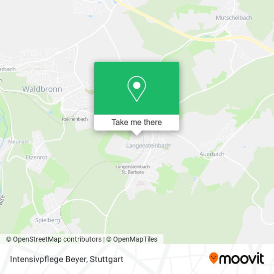 Intensivpflege Beyer map