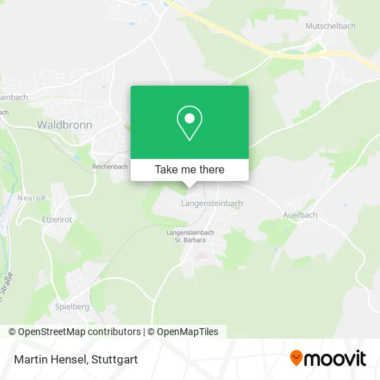 Карта Martin Hensel