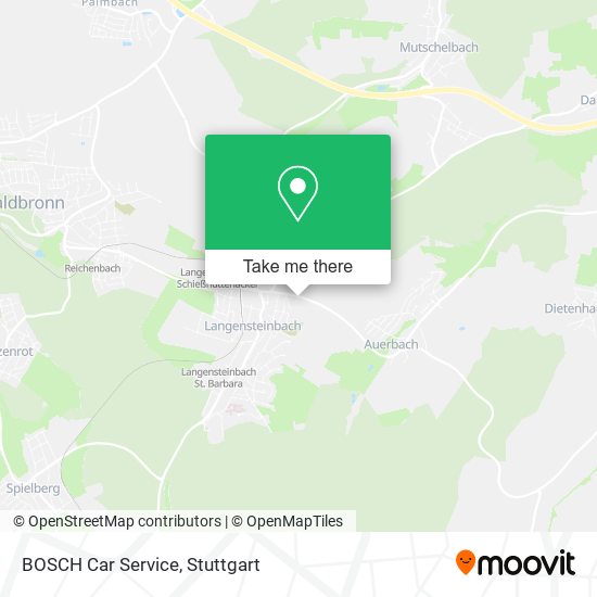 Карта BOSCH Car Service