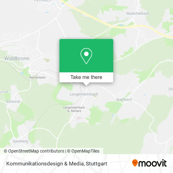 Карта Kommunikationsdesign & Media