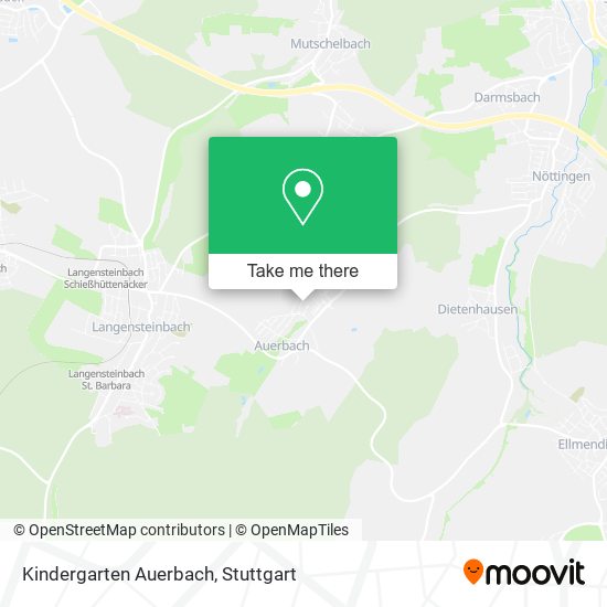 Kindergarten Auerbach map