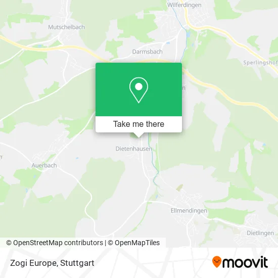 Карта Zogi Europe