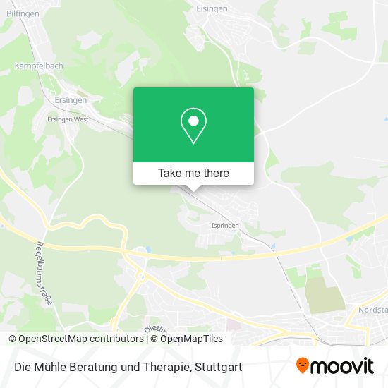 Die Mühle Beratung und Therapie map