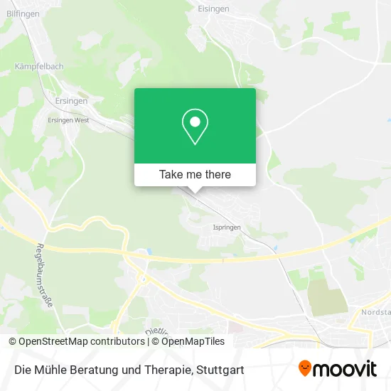 Карта Die Mühle Beratung und Therapie