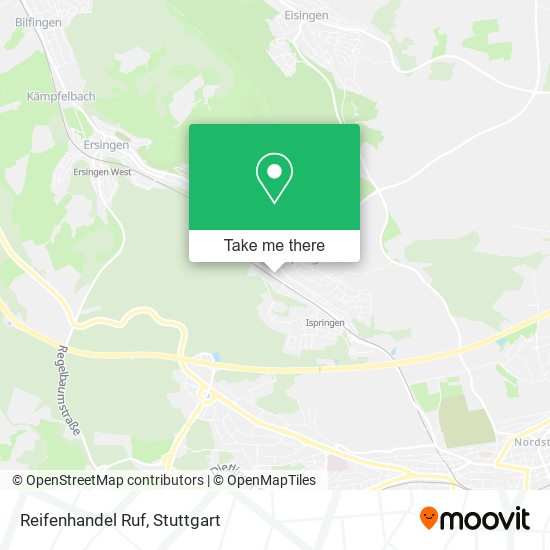 Reifenhandel Ruf map