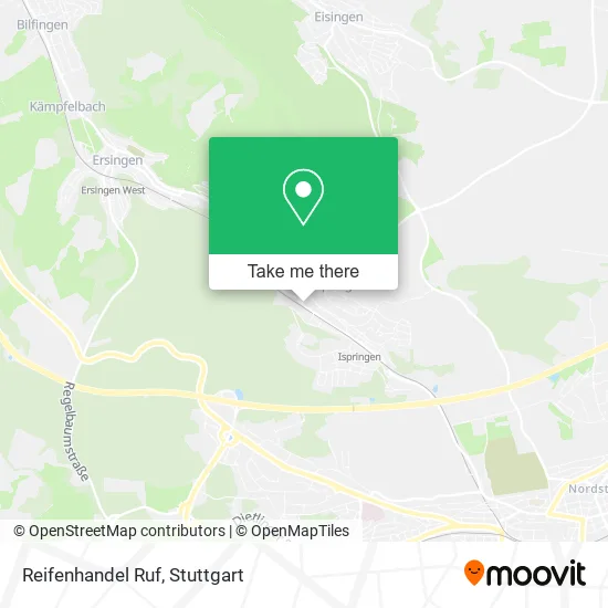 Карта Reifenhandel Ruf