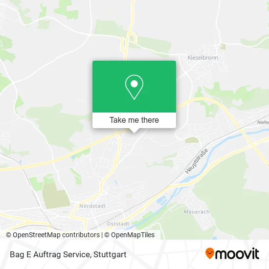 Карта Bag E Auftrag Service