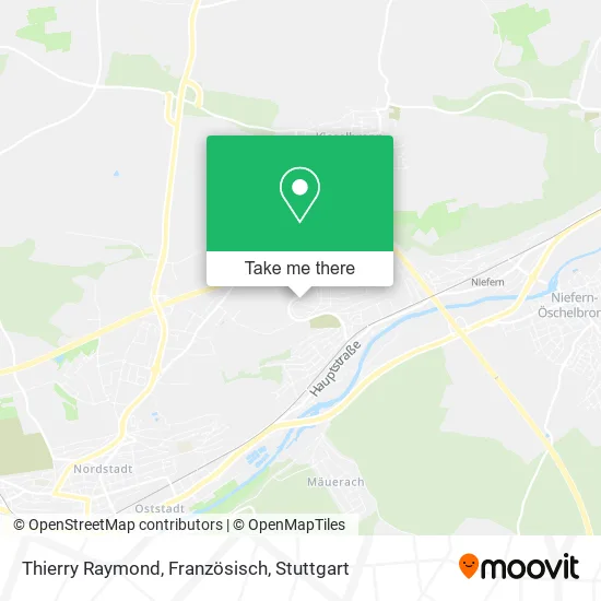 Карта Thierry Raymond, Französisch