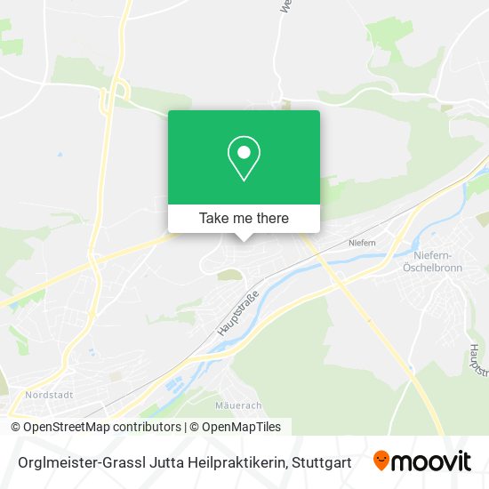 Карта Orglmeister-Grassl Jutta Heilpraktikerin