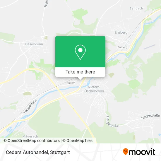 Карта Cedars Autohandel