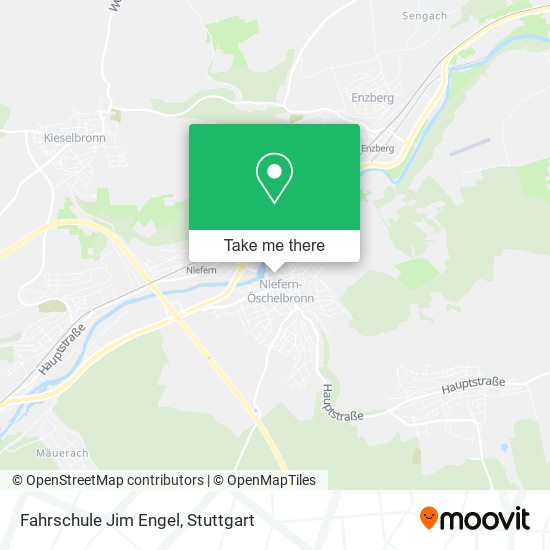 Fahrschule Jim Engel map