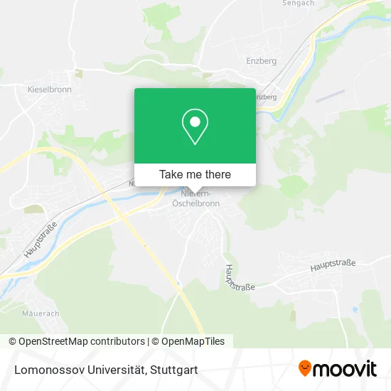 Карта Lomonossov Universität