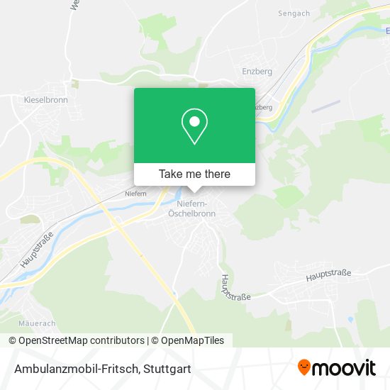 Ambulanzmobil-Fritsch map