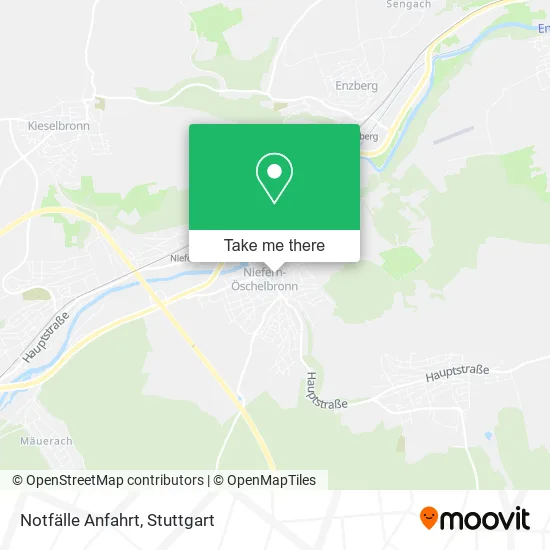 Карта Notfälle Anfahrt
