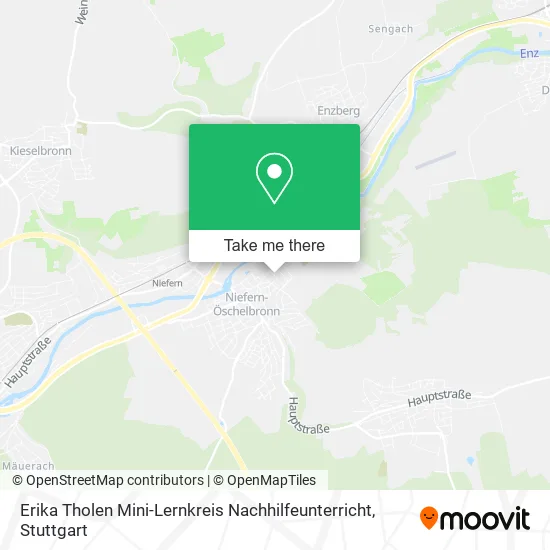 Карта Erika Tholen Mini-Lernkreis Nachhilfeunterricht