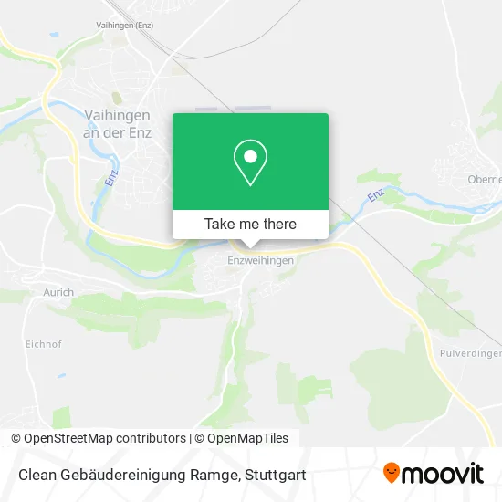 Карта Clean Gebäudereinigung Ramge
