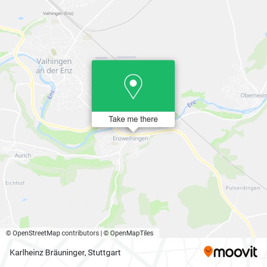 Karlheinz Bräuninger map
