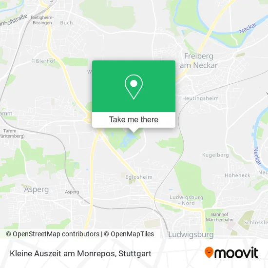 Карта Kleine Auszeit am Monrepos