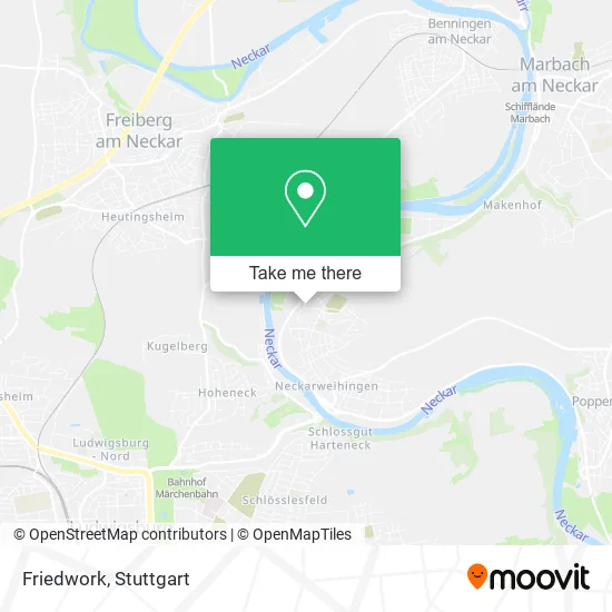 Карта Friedwork