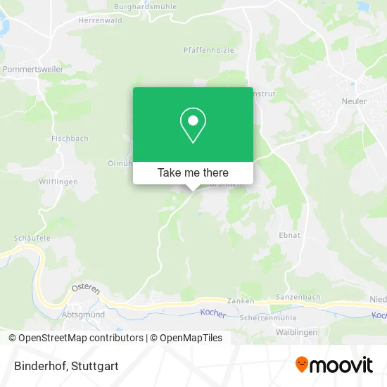 Карта Binderhof