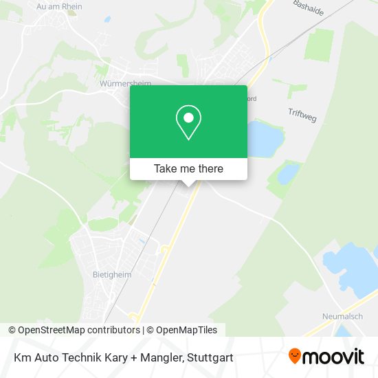 Km Auto Technik Kary + Mangler map