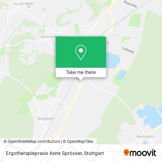 Ergotherapiepraxis Anne Sprösser map