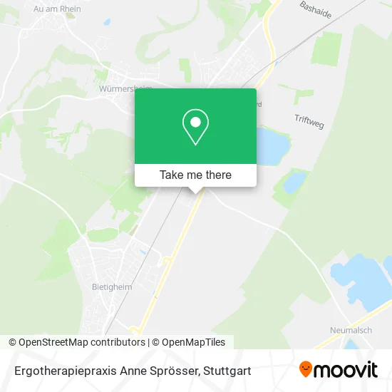 Карта Ergotherapiepraxis Anne Sprösser