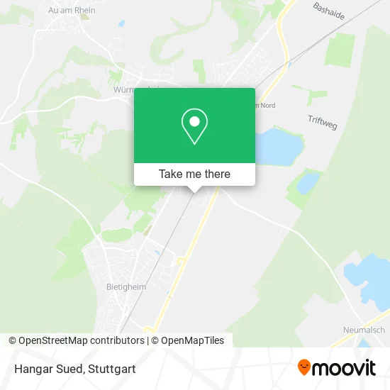 Карта Hangar Sued