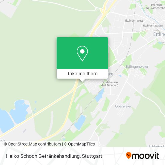 Heiko Schoch Getränkehandlung map