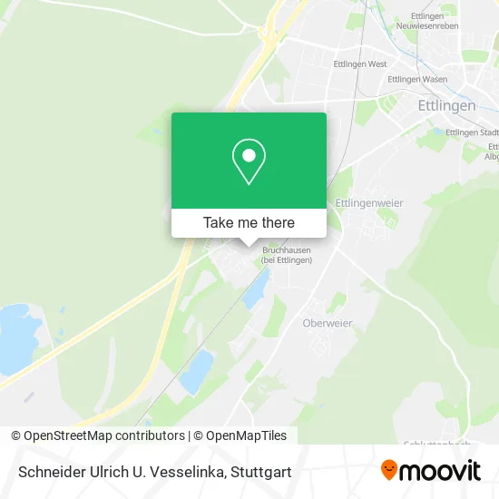Карта Schneider Ulrich U. Vesselinka