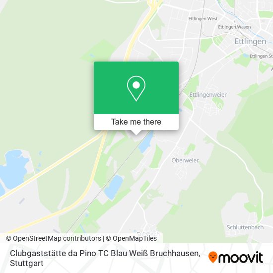 Clubgaststätte da Pino TC Blau Weiß Bruchhausen map