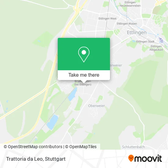 Карта Trattoria da Leo