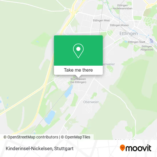 Карта Kinderinsel-Nickelsen