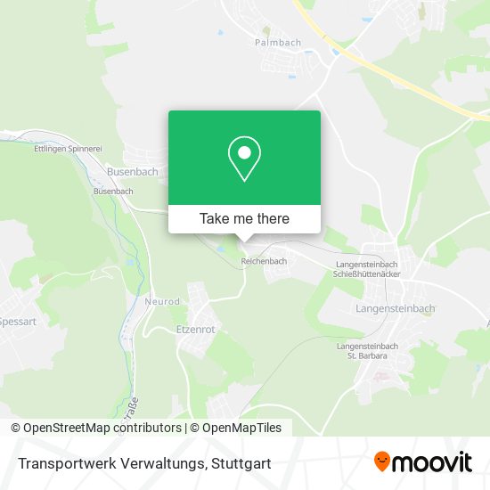 Transportwerk Verwaltungs map