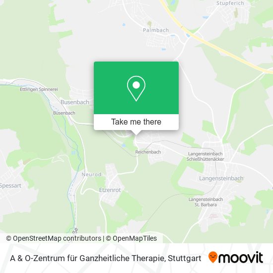 A & O-Zentrum für Ganzheitliche Therapie map