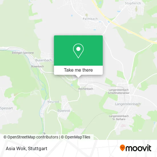 Карта Asia Wok