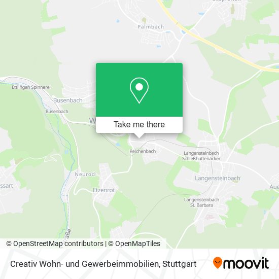 Creativ Wohn- und Gewerbeimmobilien map